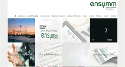 Desktop Screenshot of ensymm.com